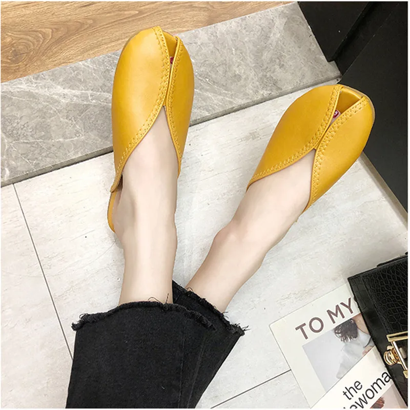 Женские босоножки с открытым носком модные Универсальные полутапочки на плоской