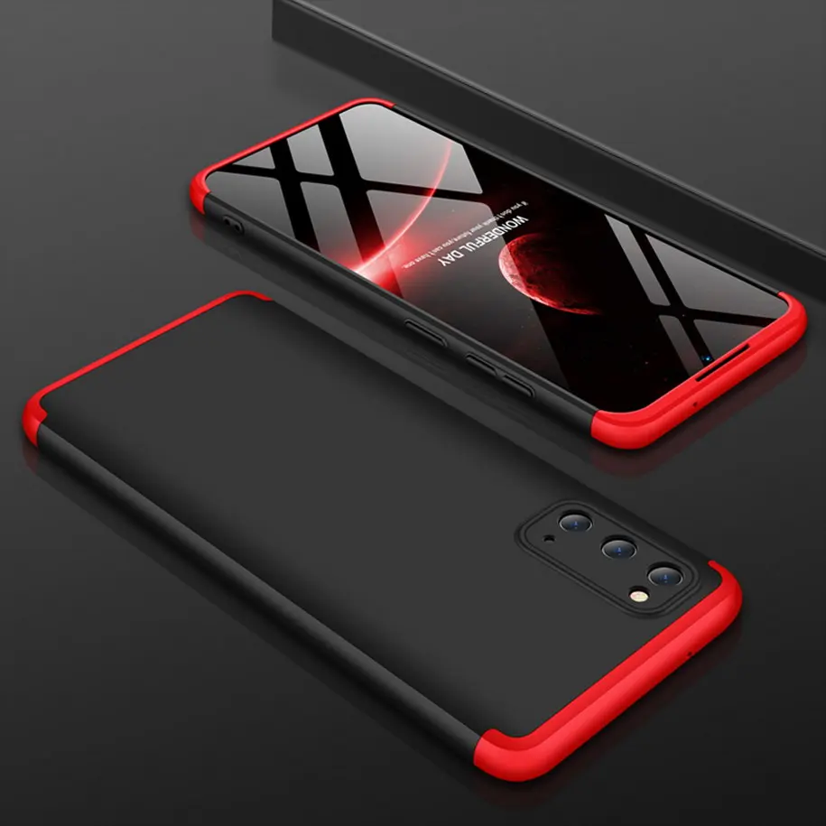3 в 1 полный Защитный чехол для samsung Galaxy M30S A80 A70S полное заднее покрытие A10S A20S A30S A40S
