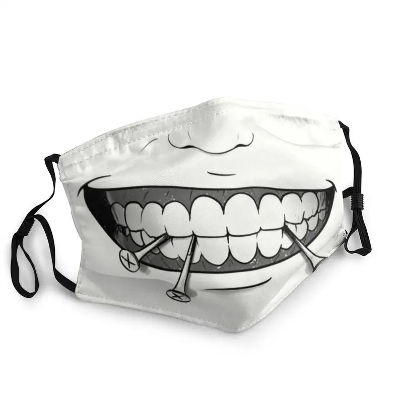 

Souichi Tsujii Smile Reusable Mouth Face Mask Unisex Adult Junji Ito Anti Haze Dust Mask Protection Cover Respirator Muffle