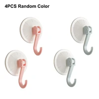 4pcsset multifunction glass easy install wall mounted window for shower coat hanger bathroom door suction cup hooks kitchen