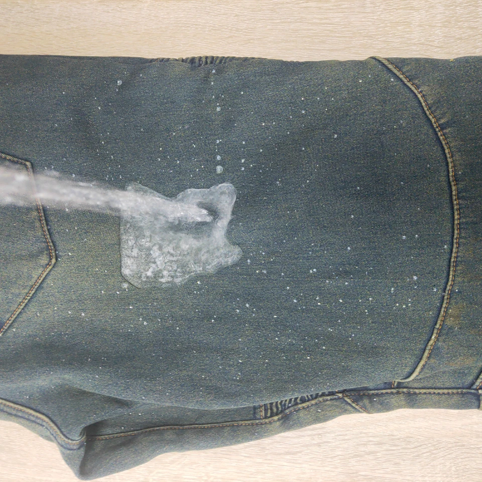 Мужские мотоциклетные стильные флисовые теплые зимние джинсы для верховой езды