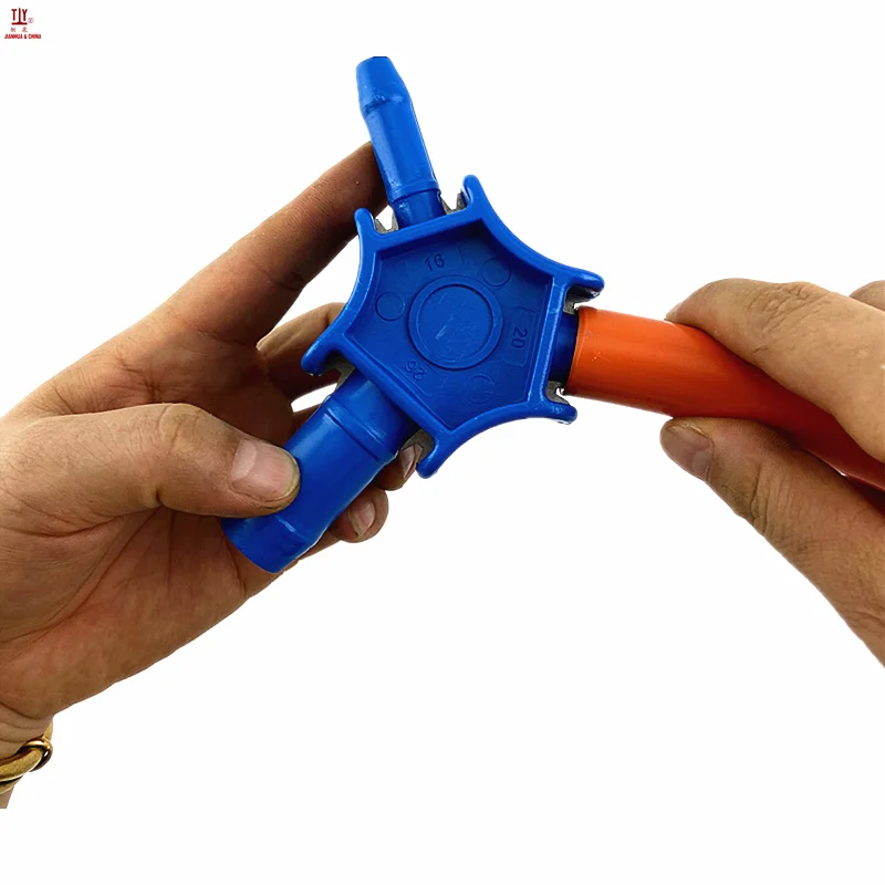 

New Plumber Tools 16mm 20mm 26mm PEX-AL Internal And External Reamer PPR Calibrator Fitting for Plumbing Pipe Made In China
