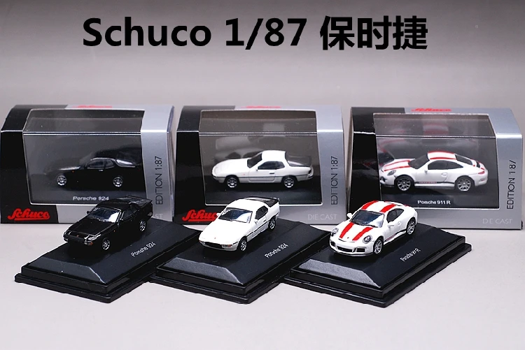 

Schuco 1:87 Porsche 911 Vehicles Collection Metal Die-cast Simulation Model Cars Toys
