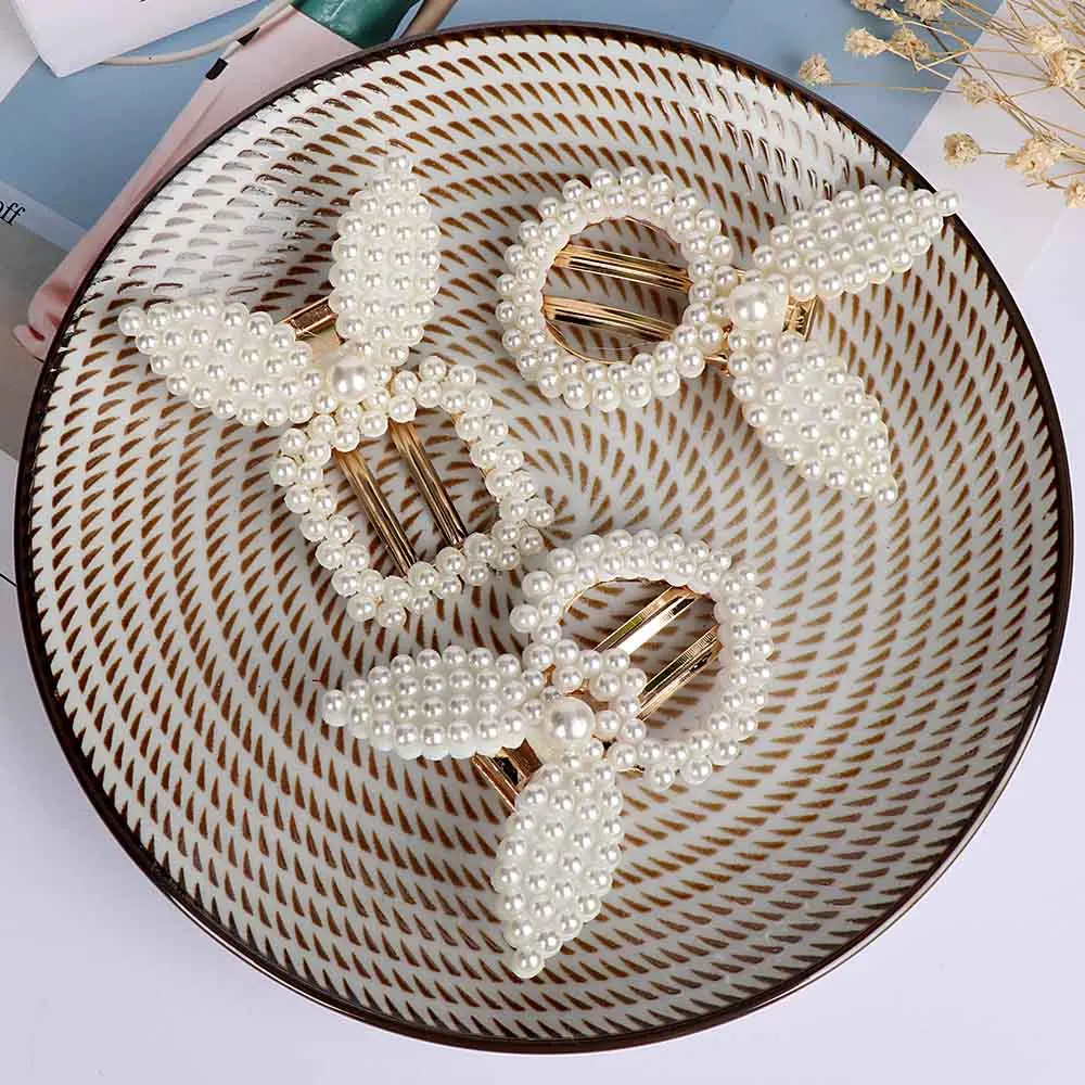 Милые геометрические заколки для волос с кроличьими ушками элегантные