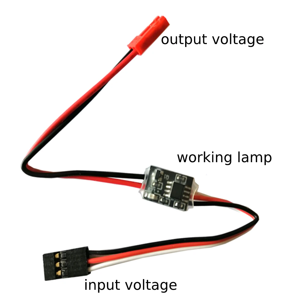 

ZMR 3V-5V 2A/3V-30V 20A Remote Control Electronic Power Switch PWM Signal Control for RC Airplane Fixed-wing Accessories Parts