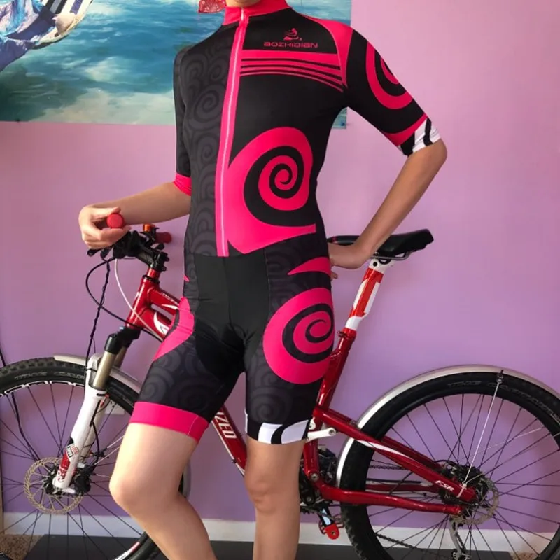 Go Pro цельный костюм для велоспорта короткий рукав Триатлон спортивный одежда