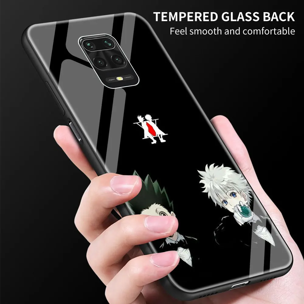 Чехол для телефона Hunter X HXH стеклянный чехол с рисунком аниме Xiaomi Redmi Note 9S 8 Mi Poco X3 NFC