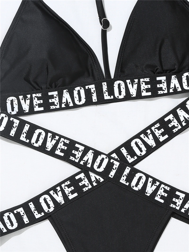 

2021 New Bikinis Sexy Triangle Bandage Swimsuit For Women Beach Swim biquinis Low Waist Bathing Suit Female Brazilian Bikini Set