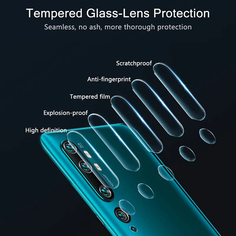 Для xiaomi mi 10 pro Glass 2 в 1 Защитное стекло для объектива камеры 1mi10 5G Закаленное