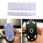 1 упаковка мыши педаль для ног для logitech G304 G305 сменная мышь ножки скользящие изогнутые края мышь наклейка на ножки