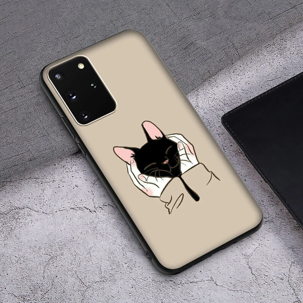 Lavaza Cute cat Animals Soft Silicone Case for Samsung A01 A11 A21 A41 A2 Core A20e A70s J4 J7 Duo J6 J8 Plus Prime 2018 | Мобильные
