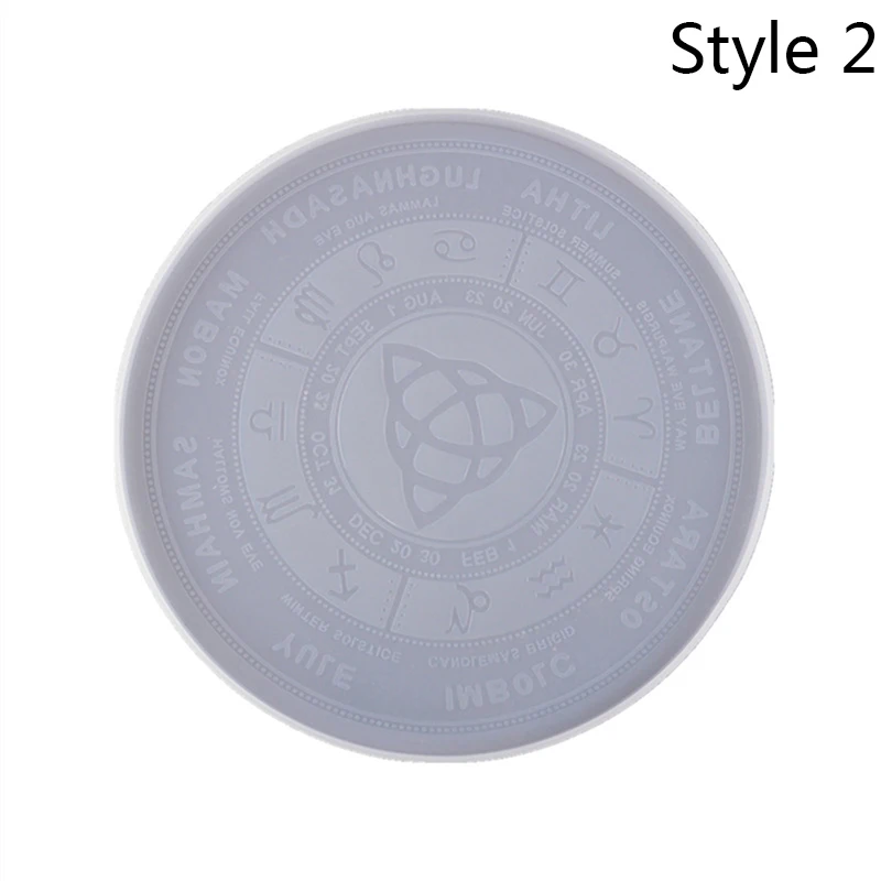 1 шт. из хрустальной эпоксидной прессформу смолы созвездие компас Таро Гадания и