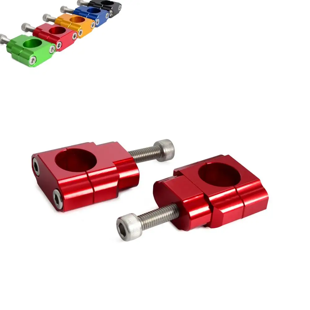 

28mm 1-1/8'' Handlebar Riser Fat Handle Bar Clamp Mount Bracket For KTM SX Suzuki DRZ Honda CR CRF Kawasaki KX KXF Yamaha YZ YZF