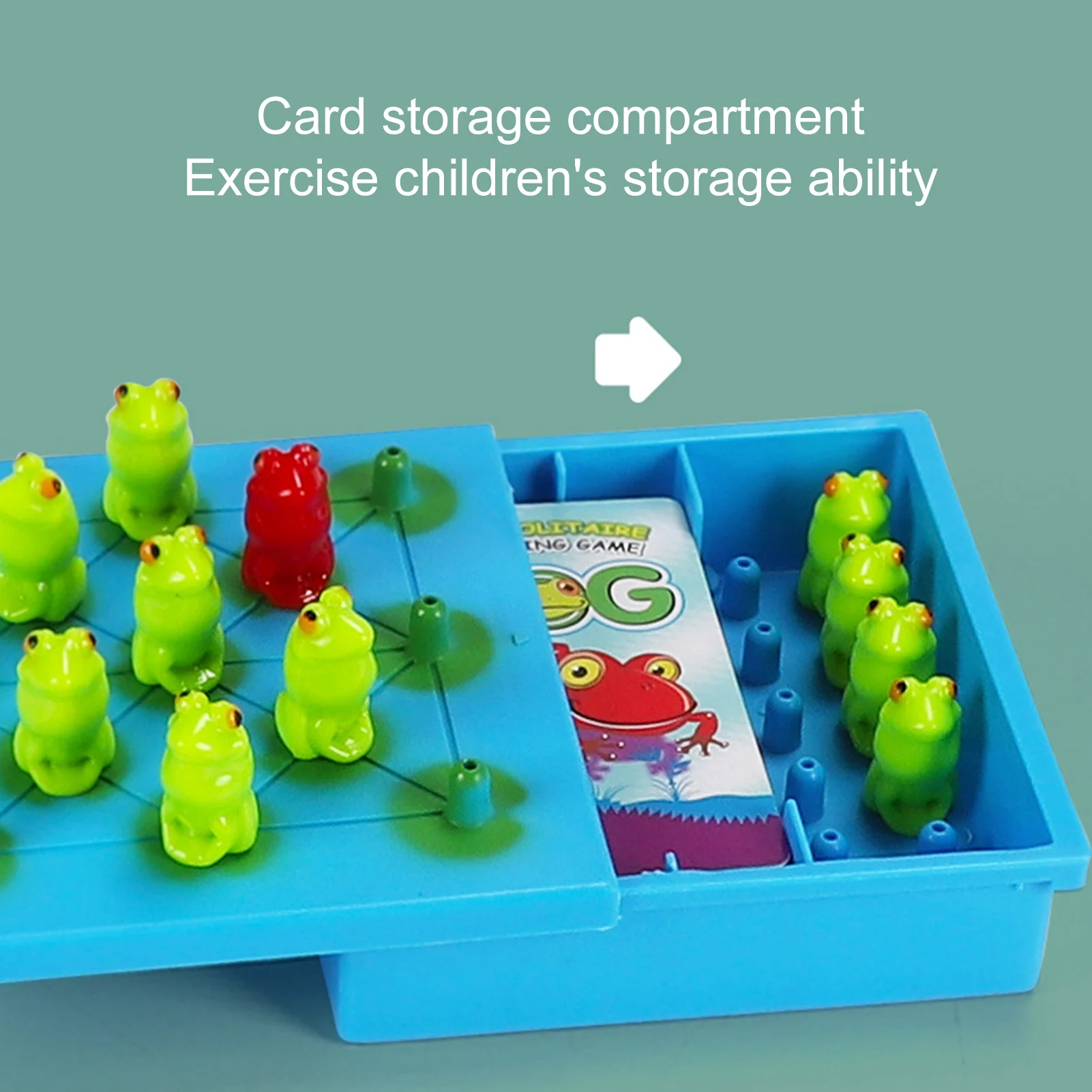 

Frog Hopping Game Educational Critical Thinking Training Toys For Children Party Relaxing Time everyone