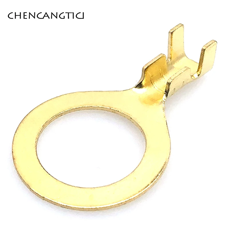 20 pcs of DJ431-12B 20 шт./шт. Авто соединения провода кольцо Круглый терминал обжимной свободные шпильки клеммы tab медь открытие нос конец - Цвет: 20 pcs of DJ431-12B
