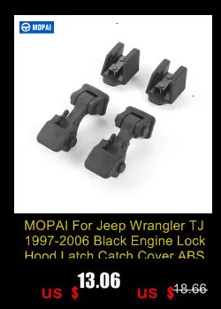 MOPAI Автомобильный задний фонарь держатель антенны для Jeep Wrangler TJ 1997-2006 Автомобильный задний фонарь антенный кронштейн для Jeep Wrangler TJ аксессуары