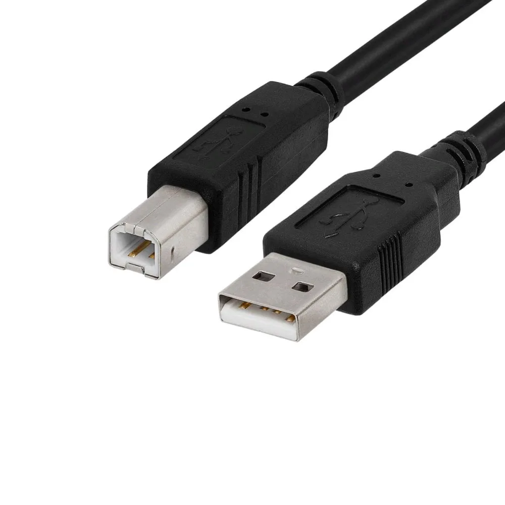 USB High-speed Printer cable 5 Inches, Suitable for Hard Disk Box, Printer, Blu-ray Drive, etc.