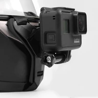 full face helmet chin mount holder for gopro hero 9 8 7 6 5 3 motorcycle helmet chin stand camera accessories for go pro 9