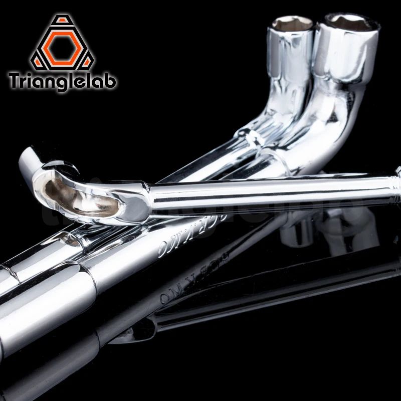Торцевой ключ Trianglelab для труб Г-образный перфорированный коленчатый авторемонта