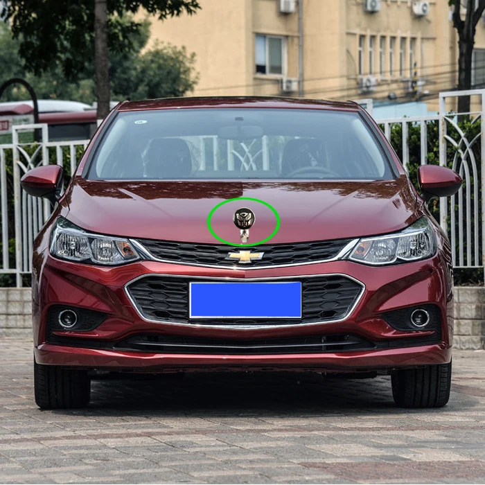 Автомобильный металлический хромированный капот значок с орнаментом эмблема