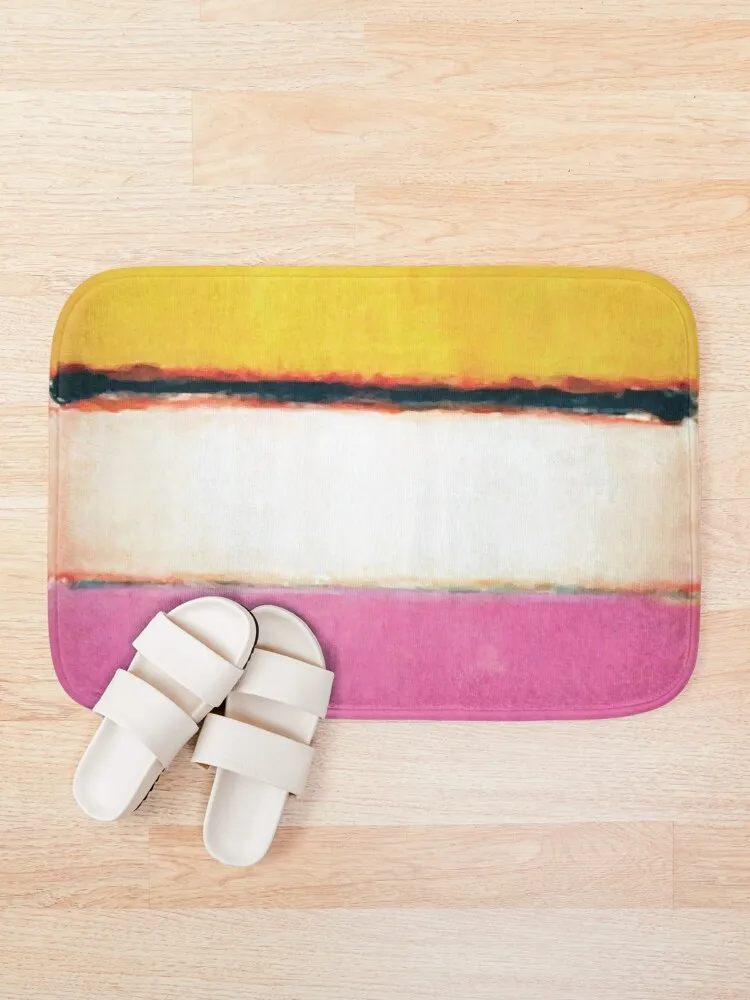 Mark Rothko | Белый центр (желтый розовый и Лавандовый на Розе) коврик для ванной