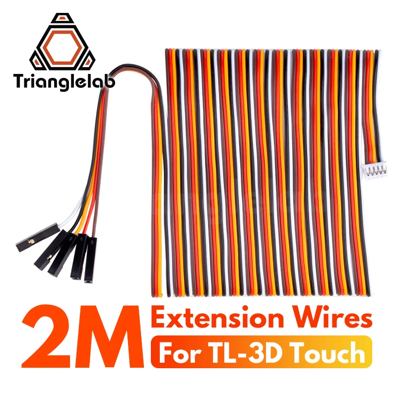 Trianglelab Новый 3D принтер TOUCH 2 метра удлинительные шнуры TL-touch датчик для
