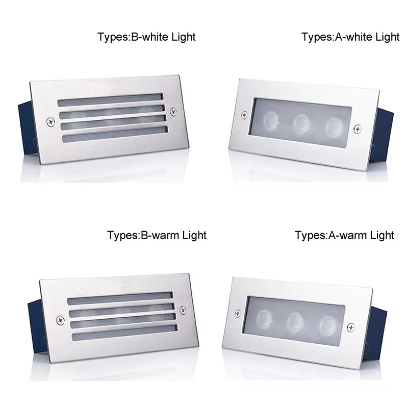 IP67 85-265V Garden LED Brick Light Wall Recessed Outdoor Underground Lamp 3W | Дом и сад