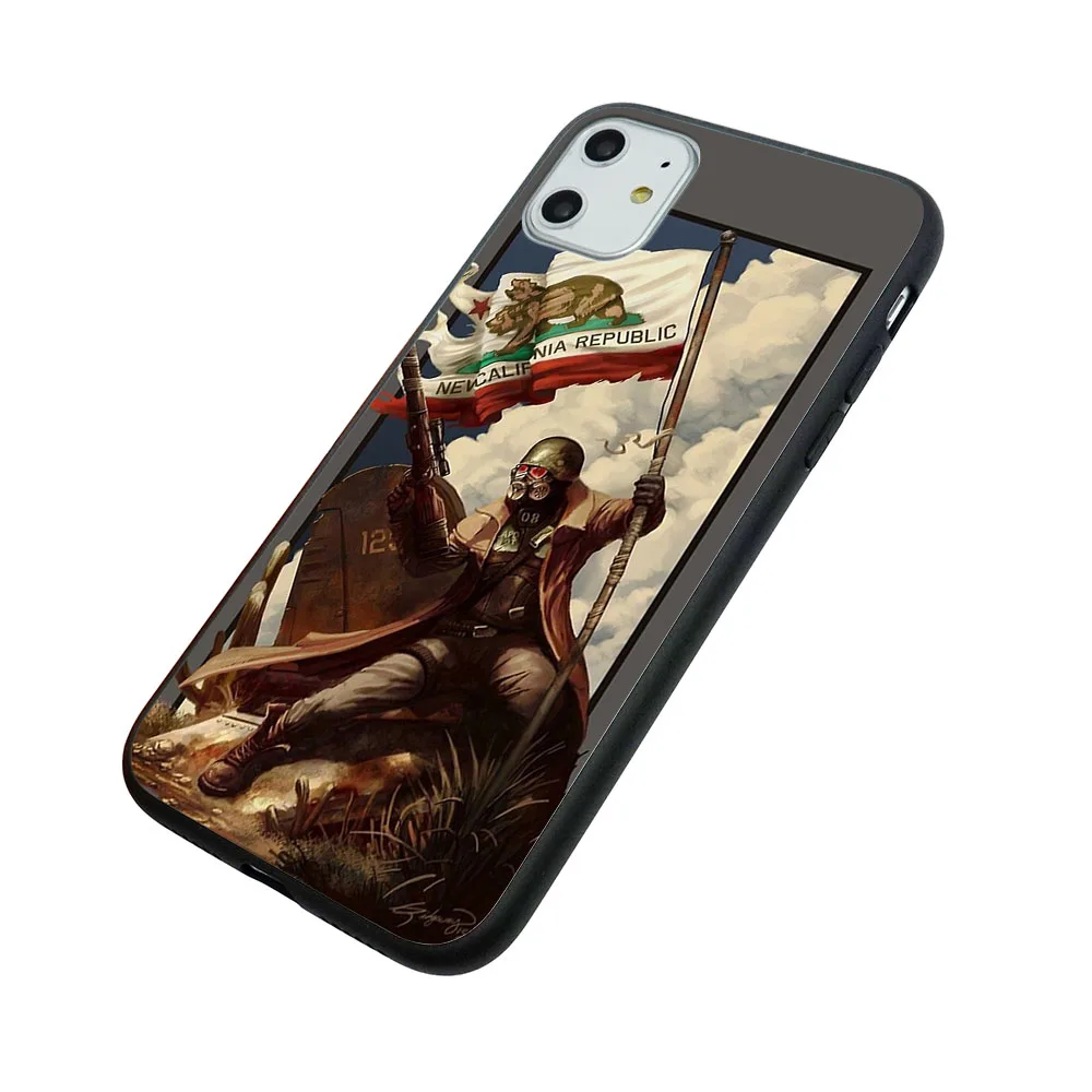 Чехол для телефона Fallout NCR Ranger с флагом из мягкого ТПУ iphone 11Pro 11PROMAX 11 X XS XR XSMAX 6 plus 7