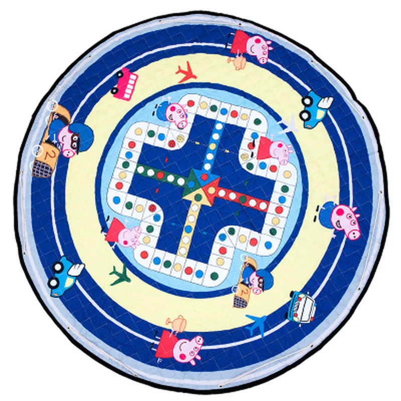 Детский мягкий игровой коврик 150 см для игр детский восхождения ползания мешок