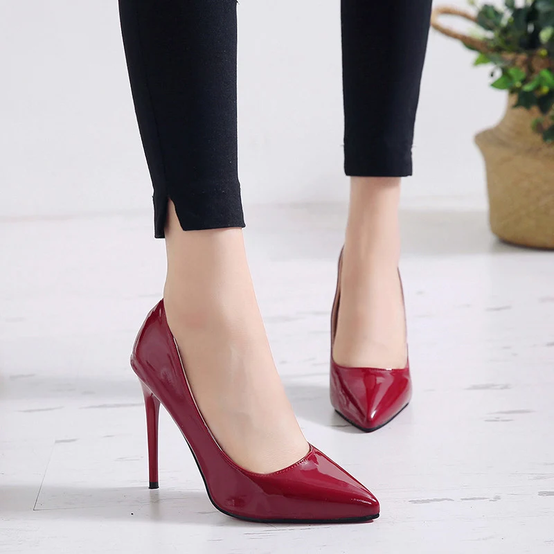 Туфли на высоком каблуке женские леопардовые туфли с острым носком лодочки