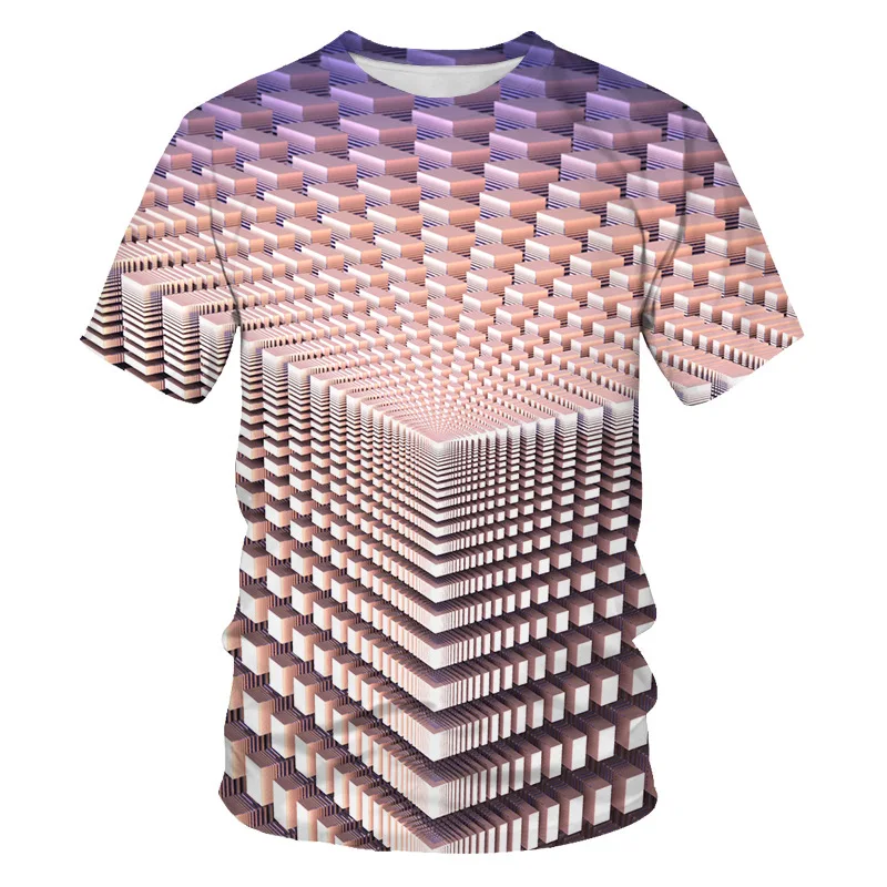 Мужская Повседневная футболка в стиле Харадзюку с объемным рукавом забавная