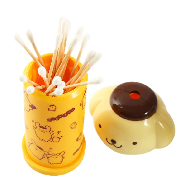

JY Dog Egg yolk Plastic Drawer type 19CM Cotton Swab Storage Box WJ03