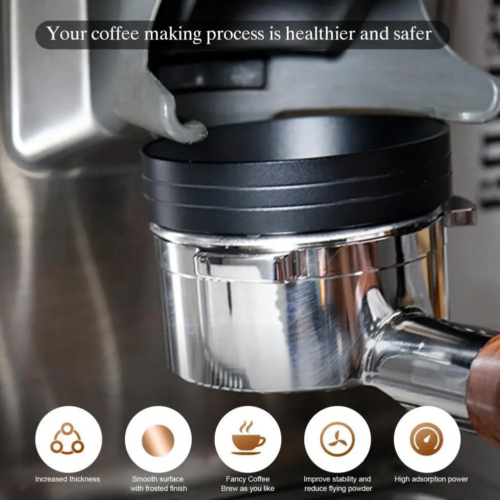 

Утолщенное практичное изысканное кольцо для дозирования эспрессо с гладкой поверхностью для дома и ресторана