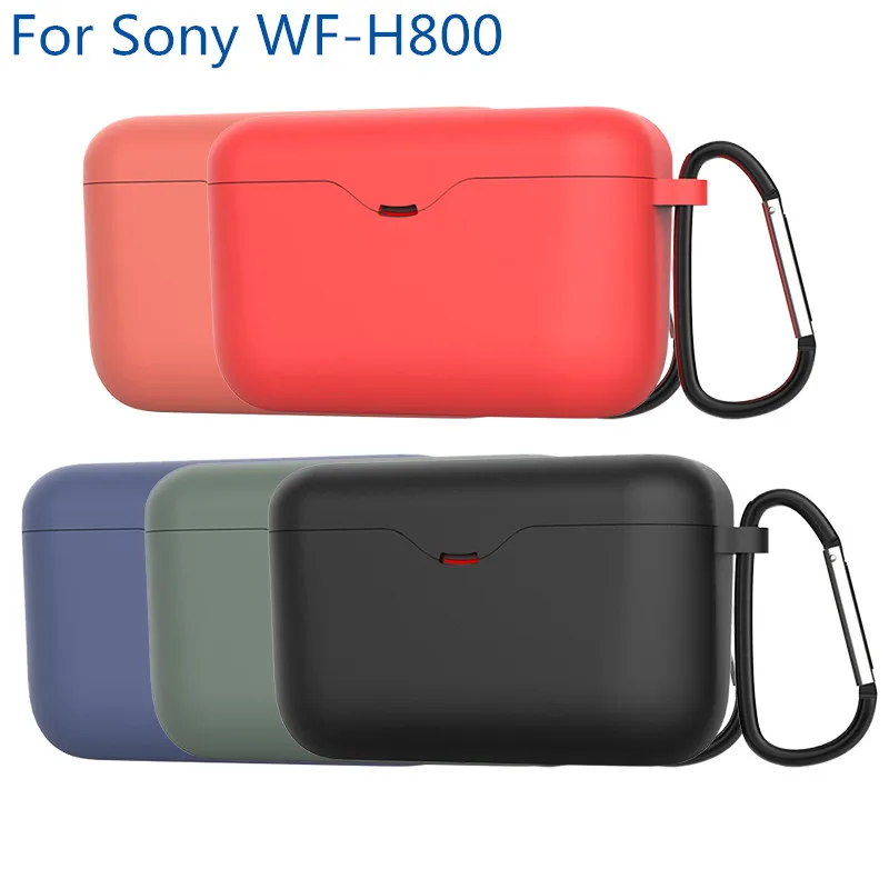 Чехол для Sony WF H800 из ТПУ с полным покрытием беспроводные Bluetooth наушники защитные