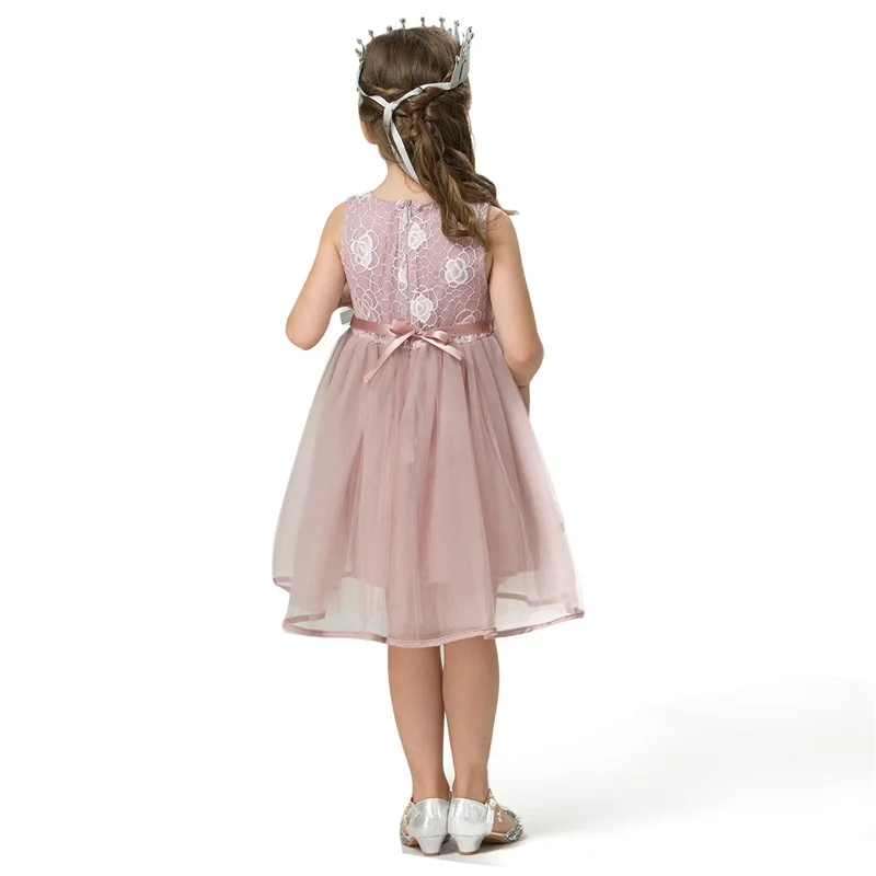 Flower Baby Girls Dress Princess Tutu Summer Costume Kids Dresses for Wedding Party Gown 2 4 6 Yrs Birthday Tulle Clothing | Детская