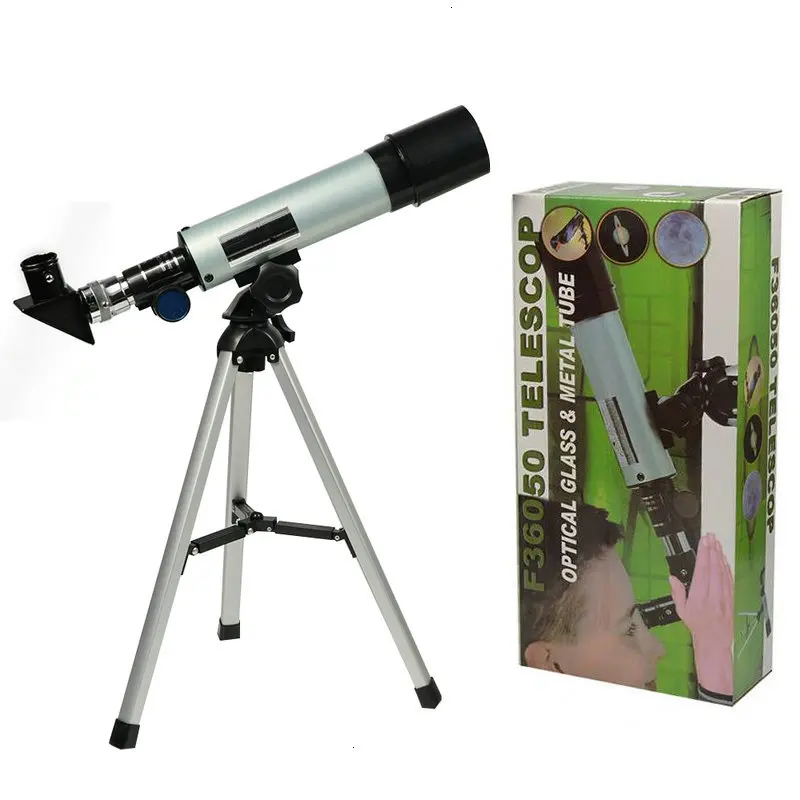 

F36050M астрономический телескоп с портативным штативом монокулярный зум телескоп Зрительная труба для наблюдения за луной звездами птицами