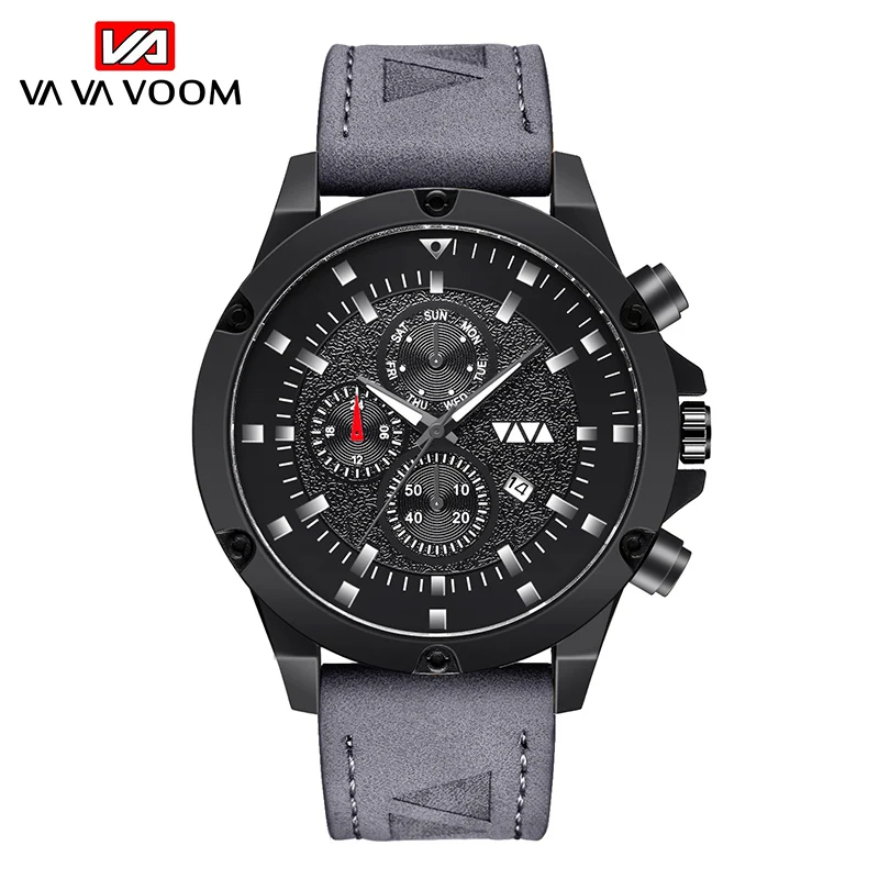 Часы мужские в стиле милитари модные маленькие с декоративным циферблатом