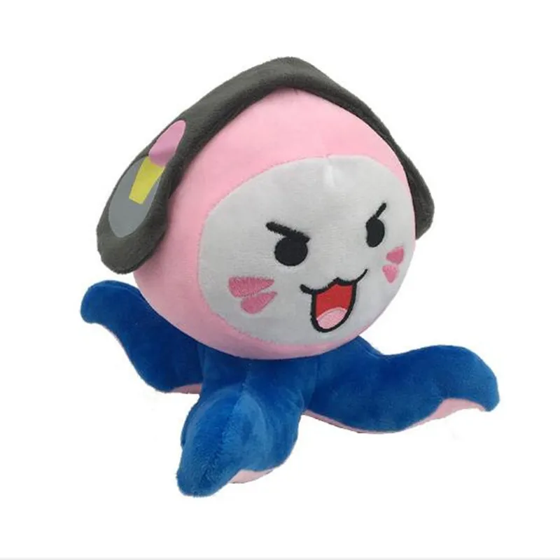 3 шт./lot20cm над игрой мягкие игрушечные часы OW Pachimari лук маленький плюшевый кальмар куклы Детский подарок для поклонников OW