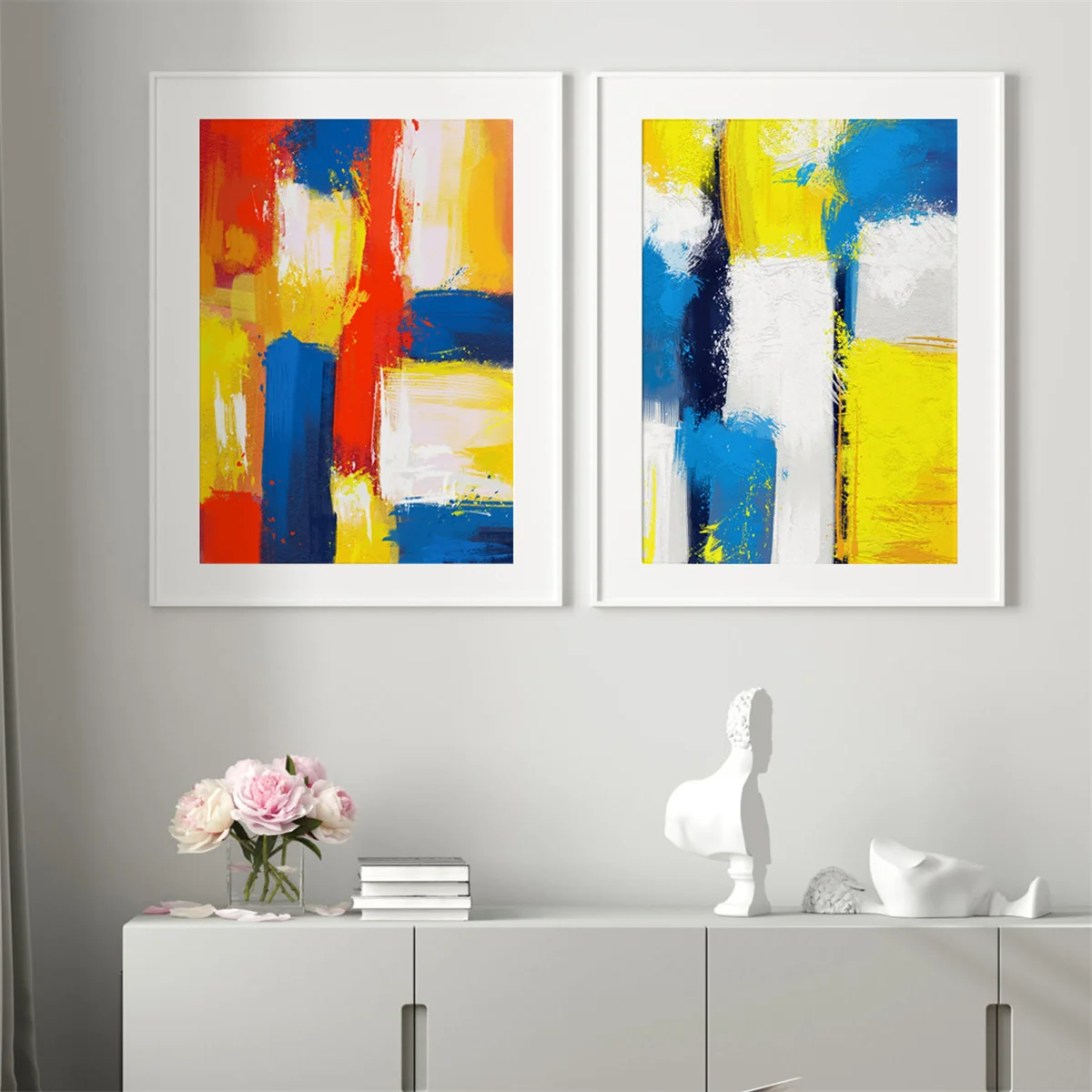 

Abstract Modern Minimalist Poster Colorful Graffiti Canvas Painting Nordic Posters And Prints Wall Pictures Living Room Decor