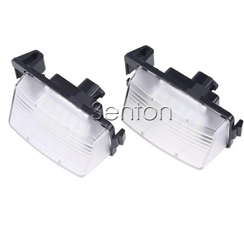 1 пара Автомобильный светодиодный номерной знак светильник дневные ходовые огни