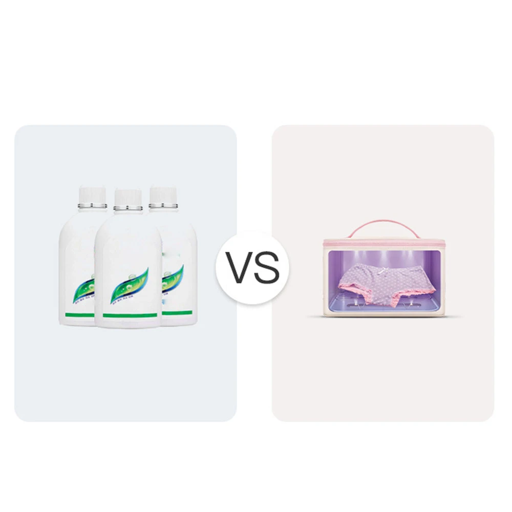 

Led UV Disinfection Bag Sanitizer Box Sterilizer For Mobile Phone Mask Milk Bottles Clothes Glasses Makeup Tools Cleaning Bag