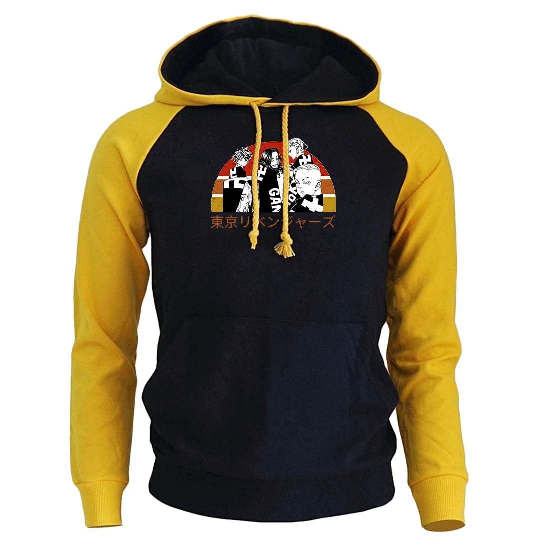 

Tokyo Revengers Cartoon Character Printing Men Sweatshirt Thermal Vintage Tops Comfortable Brand Hoodies Plus Size Male Hoodie