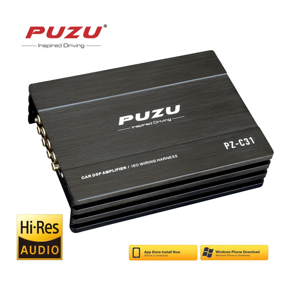 Жгут проводов для автомобиля PUZU PZ-C31 ISO усилитель DSP 4X150W поддержка ПК 31 EQ android APP
