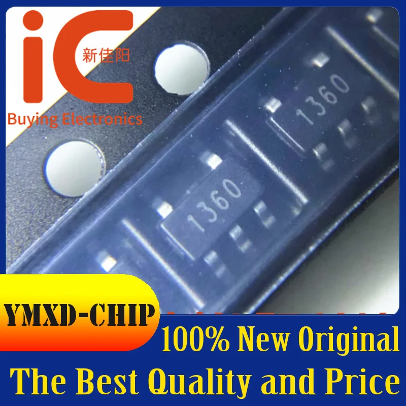 

Новый оригинальный экран BP1360, 50 шт./лот, Фотопечать, 1360 SOT23-5, светодиодный чип драйвера постоянного тока, 30 В/500 мА, в наличии