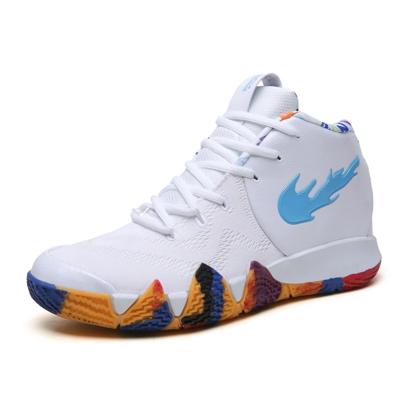 Высокие баскетбольные кроссовки Kyrie 4 мужские Irving IV Air Zoom дышащие уличные