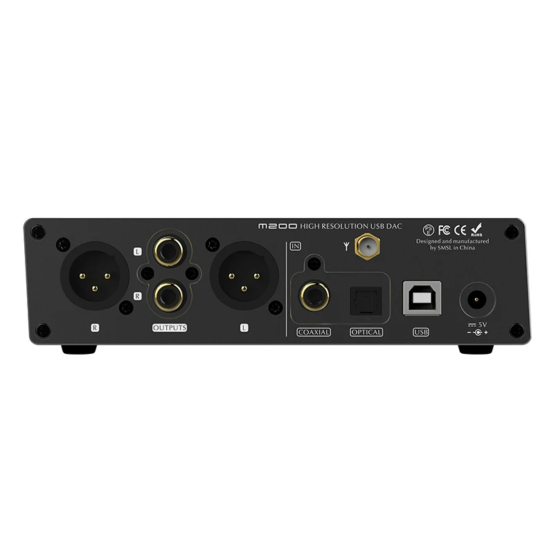 ЦАП SMSL M200 AK4497EQ DAC Bluetooth аудио 5 0 Поддержка 32 бит/768 кГц DSD512 декодер с дистанционным
