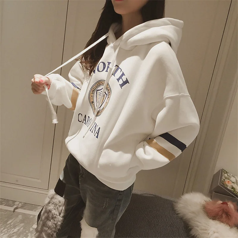 

Hoodies Women New Long-Sleeved Korean-Style Loose Fashion Harajuku Style Woman Clothes