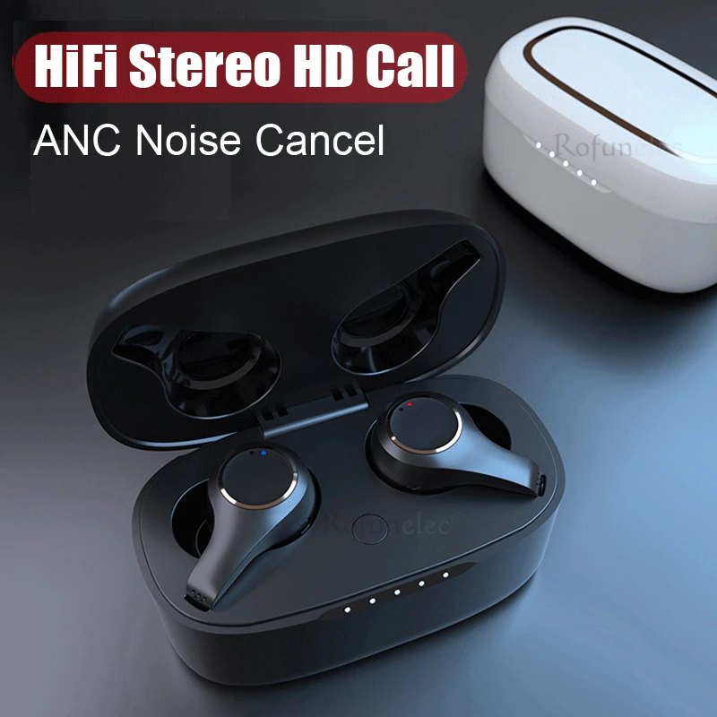 

Игровые наушники Bluetooth беспроводные спортивные наушники tws Шумоподавление ANC наушники-вкладыши с микрофоном Использование для xiaomi huawei samsung