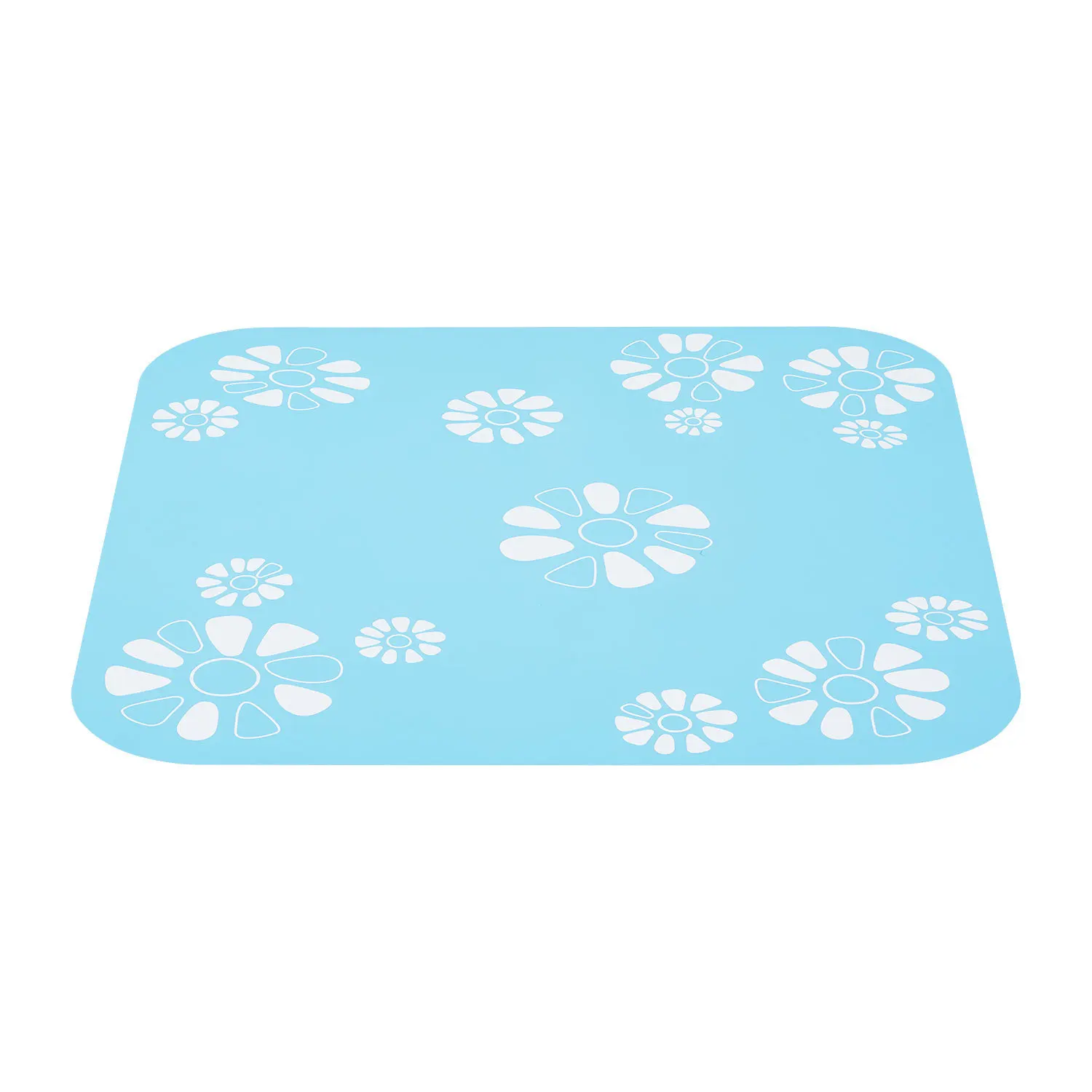 Квадратный водонепроницаемый силиконовый коврик-маленький цветок квадратный