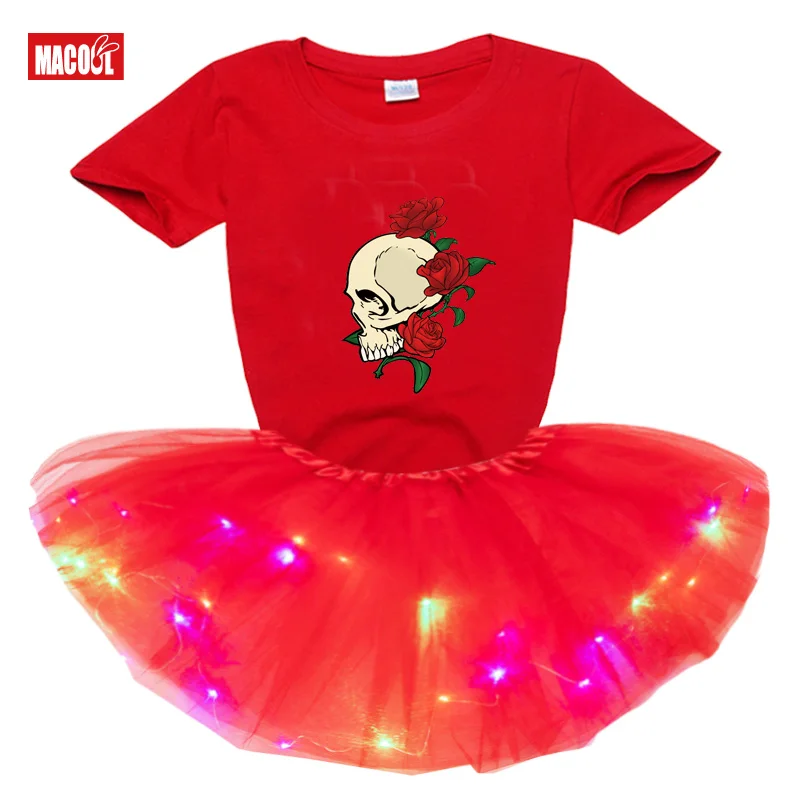 Светильник платья для девочек комплект маленьких принцесс летнее праздвечерние